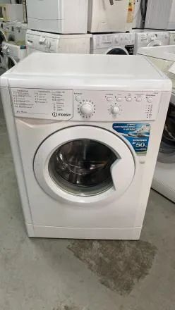 Лот: 21579691. Фото: 1. стиральная машина indesit б/у... Стиральные машины