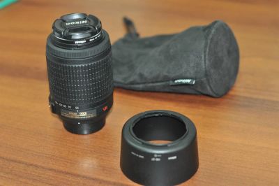 Лот: 3296544. Фото: 1. Nikon 55-200mm f/4-5.6G AF-S DX... Объективы