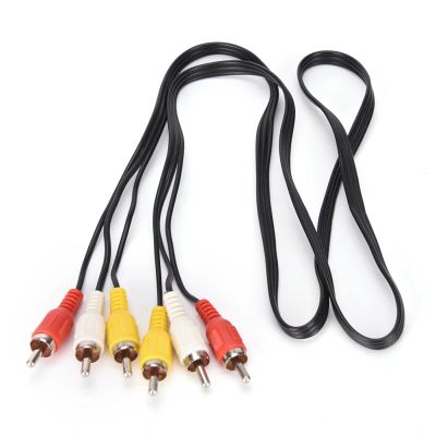 Лот: 11168486. Фото: 1. 3x RCA Male —— 3 RCA Male AV... Шнуры, кабели, разъёмы