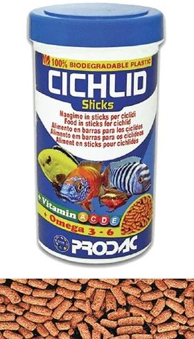Лот: 15783939. Фото: 1. КОРМ для рыб Prodac Cichlid Sticks... Корма