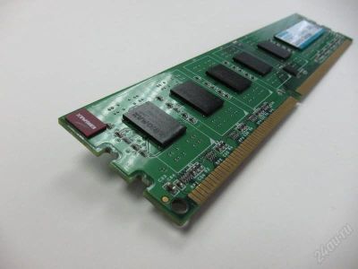 Лот: 757474. Фото: 1. 4gb (2gb*2) ddriii (частота 1600mhz... Оперативная память