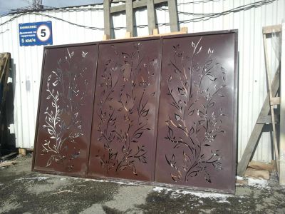 Лот: 9414550. Фото: 1. откатные ворота (готовая панель... Ворота, заборы, шлагбаумы
