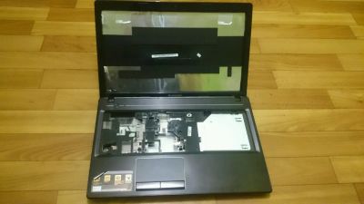 Лот: 8808547. Фото: 1. Корпус для ноутбука Lenovo g580. Корпуса, блоки питания