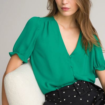 Лот: 24151098. Фото: 1. Блузка LaRedoute. Блузы, рубашки, водолазки