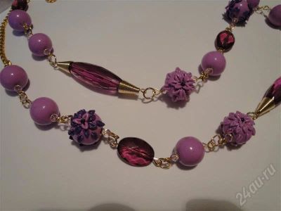 Лот: 345617. Фото: 1. Изделия из полимерной глины колье... Колье