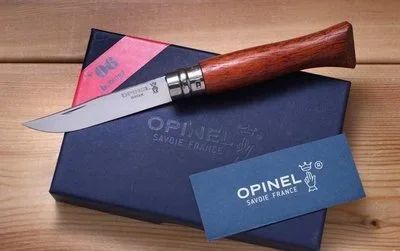 Лот: 15597000. Фото: 1. Нож Opinel №6 VRI дерево бубинго. Ножи, топоры