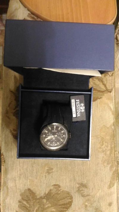 Лот: 10838834. Фото: 1. Наручные часы festina f16610/4. Оригинальные наручные часы