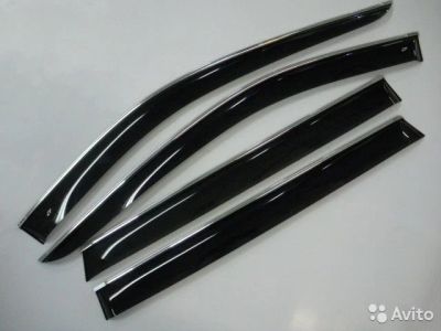 Лот: 9716994. Фото: 1. Ветровики (дефлекторы) окон Honda... Детали тюнинга