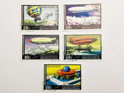 Лот: 23316354. Фото: 1. Транспорт. Дирижабли. Воздушная... Марки