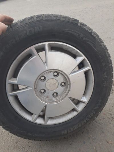 Лот: 11499609. Фото: 1. Комплект зимних колес Honda civic... Шины на дисках