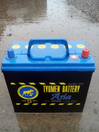 Лот: 15922372. Фото: 1. Отличный аккумулятор Tyumen battery... Аккумуляторы