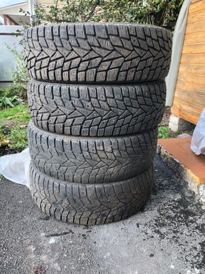 Лот: 16719942. Фото: 1. Зимняя резина шипы Dunlop 225... Шины