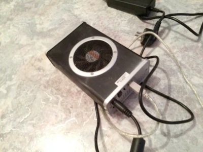 Лот: 6590775. Фото: 1. Внешний бокс для HDD usb 3.5 алюминий... Шлейфы, кабели, переходники