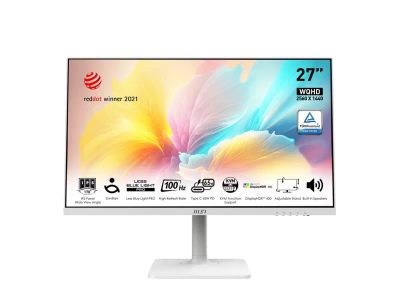 Лот: 24688309. Фото: 1. Монитор MSI Modern MD272QXPW. ЖК-мониторы