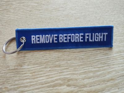 Лот: 25349594. Фото: 1. Брелок Remove Before Flight. Брелоки для ключей