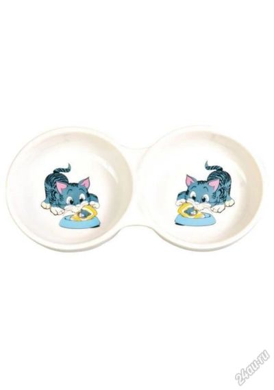 Лот: 5541741. Фото: 1. Миска керамическая Trixie для... Миски, лотки, наполнители