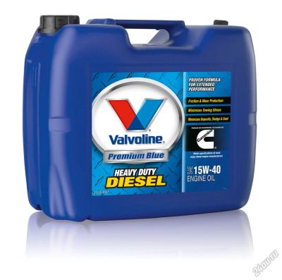 Лот: 5636030. Фото: 1. Valvoline Premium Blue SAE 15w40... Масла, жидкости