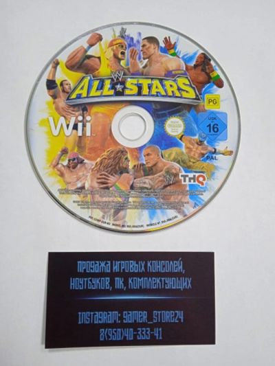 Лот: 17118720. Фото: 1. WWE All Stars Без коробки. Лицензионный... Игры для консолей