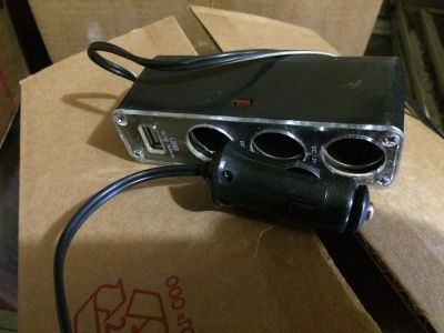 Лот: 9801377. Фото: 1. Разъем автомобильный с USB от... Другое (автохимия, масла, тюнинг)