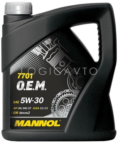 Лот: 9042068. Фото: 1. Mannol 7701 O.E.M. FOR Chevrolet... Масла, жидкости