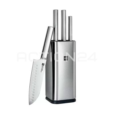 Лот: 20661191. Фото: 1. Набор кухонных ножей HUOHOU Stainless... Кухонная