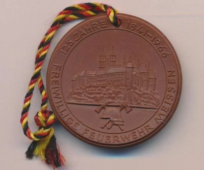 Лот: 14392402. Фото: 1. Германия ГДР 1966 Медаль 125 лет... Памятные медали