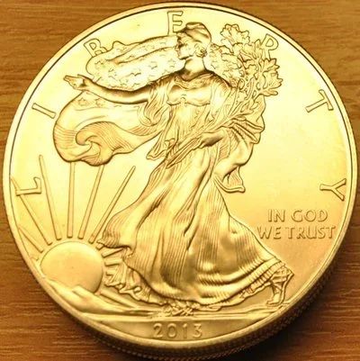 Лот: 16689708. Фото: 1. 1 доллар 2013г. Американский серебряный... Америка