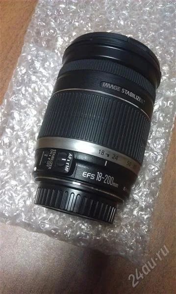 Лот: 2614575. Фото: 1. объектив Canon EF-S 18-200mm. Объективы