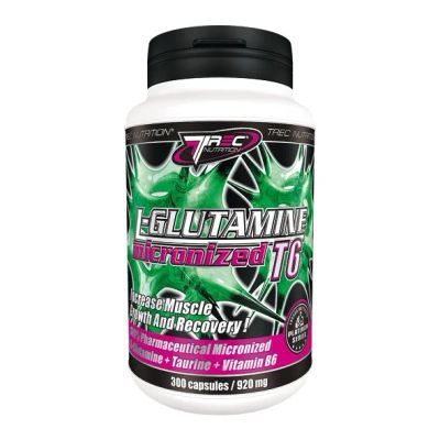 Лот: 3166439. Фото: 1. L - glutamine Extreme Trec Nutrition... Спортивное питание, витамины