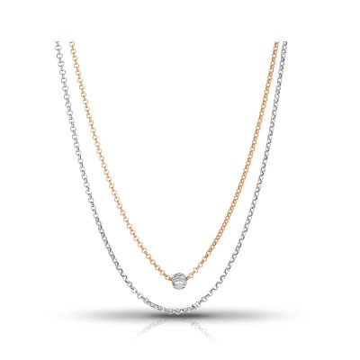 Лот: 23871795. Фото: 1. Серебряное колье с позолотой. Колье