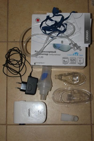 Лот: 15508978. Фото: 1. Ингалятор Небулайзер omron ne-c20. Оборудование