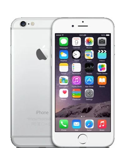 Лот: 5714313. Фото: 1. iPhone 6 Silver 128 Gb New. Смартфоны