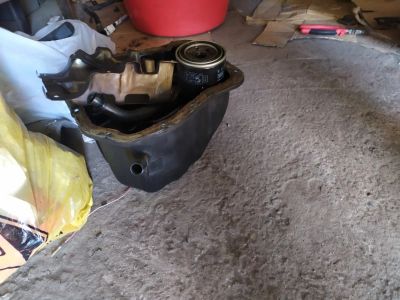 Лот: 15879776. Фото: 1. поддон Subaru forester sg5 ej20... Двигатель и элементы двигателя