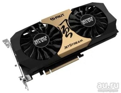 Лот: 10364068. Фото: 1. Palit GTX 670 Jetstream. Видеокарты
