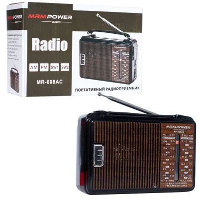 Лот: 21987597. Фото: 1. Радиоприемник MRM Power MR-608AC... Тюнеры, радиоприёмники