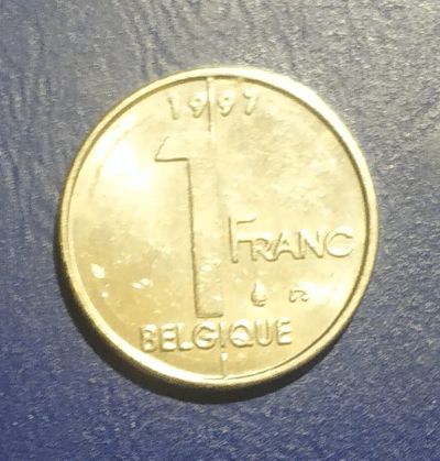 Лот: 25188598. Фото: 1. Бельгия 1 франк 1997 г. Европа