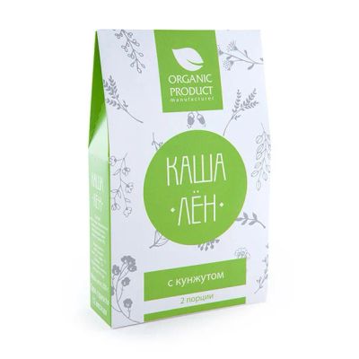 Лот: 10946857. Фото: 1. Каша Лён с кунжутом Органик Продукт... Диетическое питание