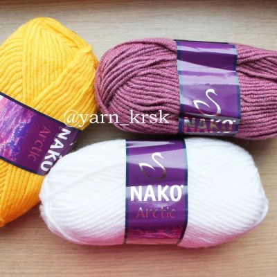 Лот: 9623778. Фото: 1. Пряжа Нако Арктик Nako Arctic. Ткани, нитки, пряжа