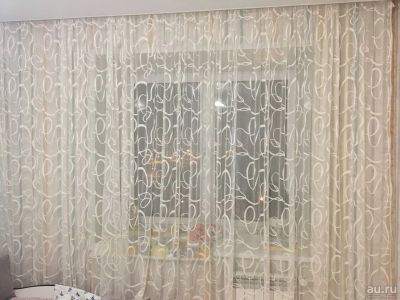 Лот: 10757580. Фото: 1. Тюль. Шторы, тюль