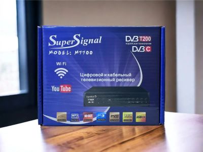 Лот: 22142687. Фото: 1. ПРИЕМНИК DVB-T2 Super Signal М7700... Другое (бытовая техника)