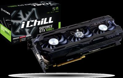 Лот: 10893224. Фото: 1. Inno3D iChill GeForce GTX 1080... Видеокарты