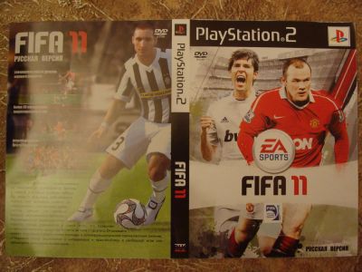 Лот: 5571757. Фото: 1. диск PS2 fifa11. Аксессуары для игровых приставок, консолей, геймпады