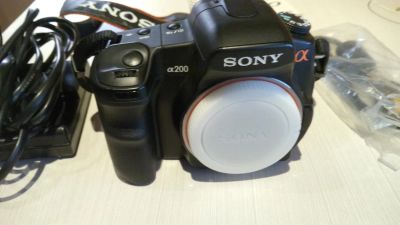 Лот: 6407225. Фото: 1. Sony Alpha DSLR-A200. Цифровые зеркальные