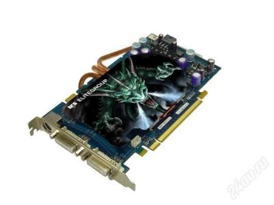 Лот: 121545. Фото: 1. Видеокарта Elitegroup GeForce... Видеокарты