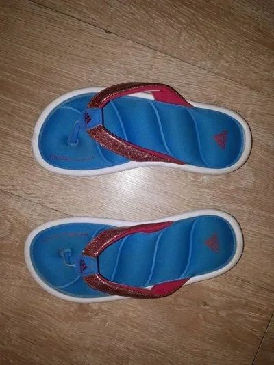 Лот: 11724287. Фото: 1. Шлепки фирмы Adidas б/У по стельке... Кеды, кроссовки