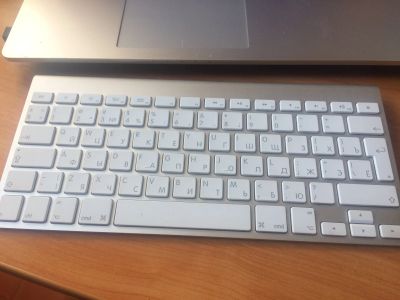 Лот: 11869198. Фото: 1. Клавиатура беспроводная Apple... Клавиатуры и мыши