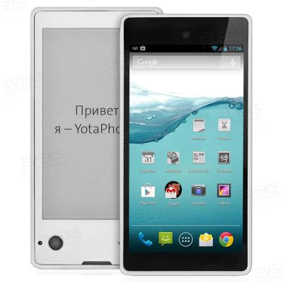 Лот: 7832384. Фото: 1. Смартфон YotaPhone White/Белый... Смартфоны