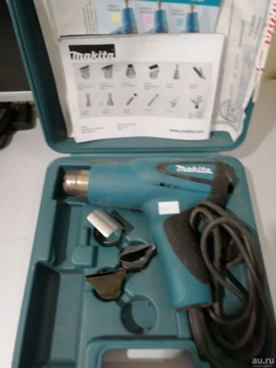 Лот: 15464611. Фото: 1. Фен строительный Makita HG5012K... Электроинструмент