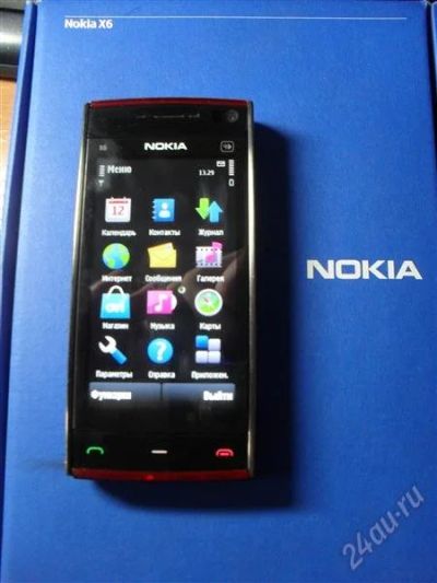 Лот: 1338640. Фото: 1. Nokia x6-00 16GB Срочная продажа... Смартфоны