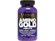 Лот: 7896684. Фото: 1. Ultimate Amino Gold / 1000 mg... Спортивное питание, витамины